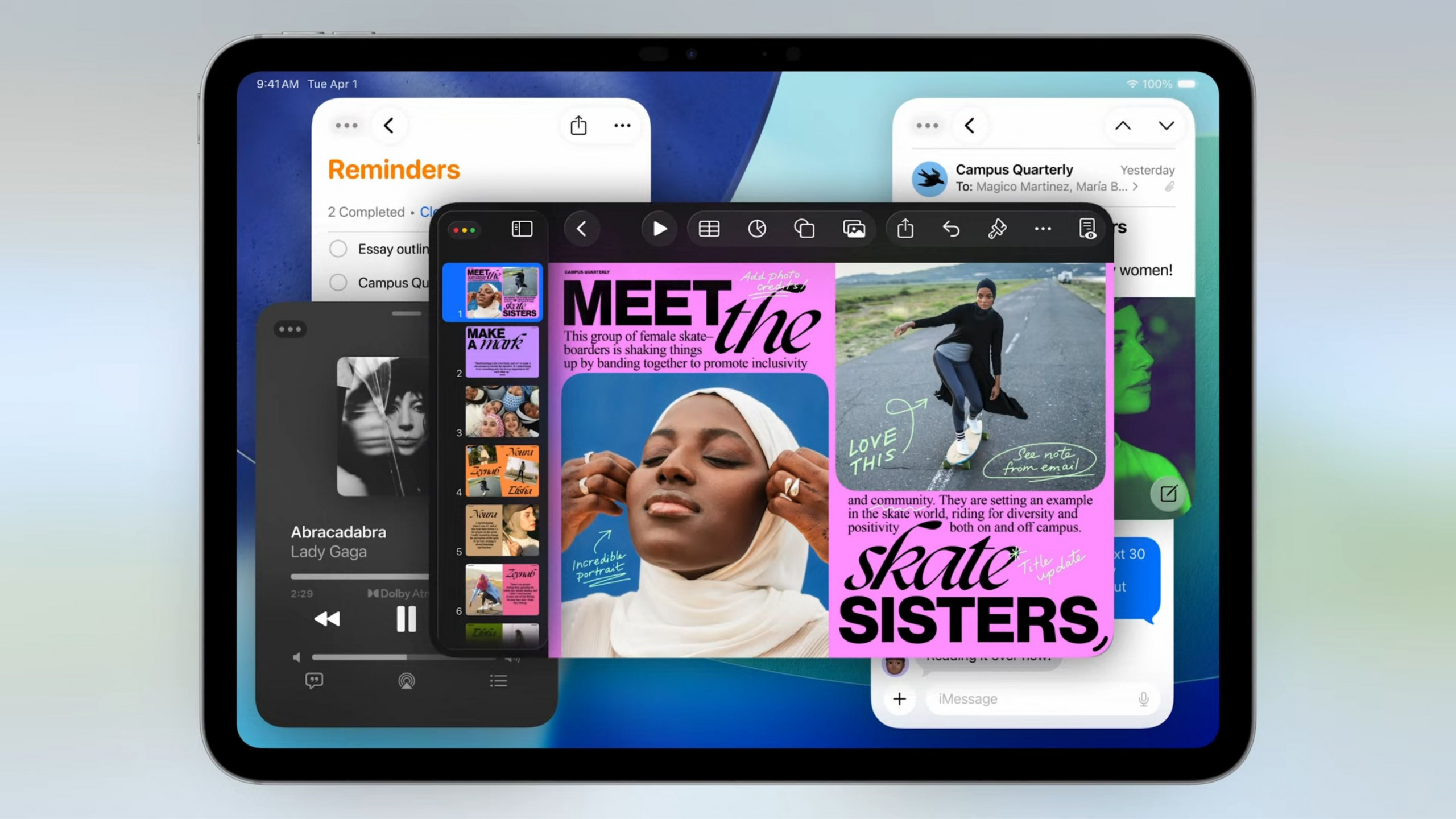 Apple lança iPadOS 26, que é um pouco mais Mac do que iPhone