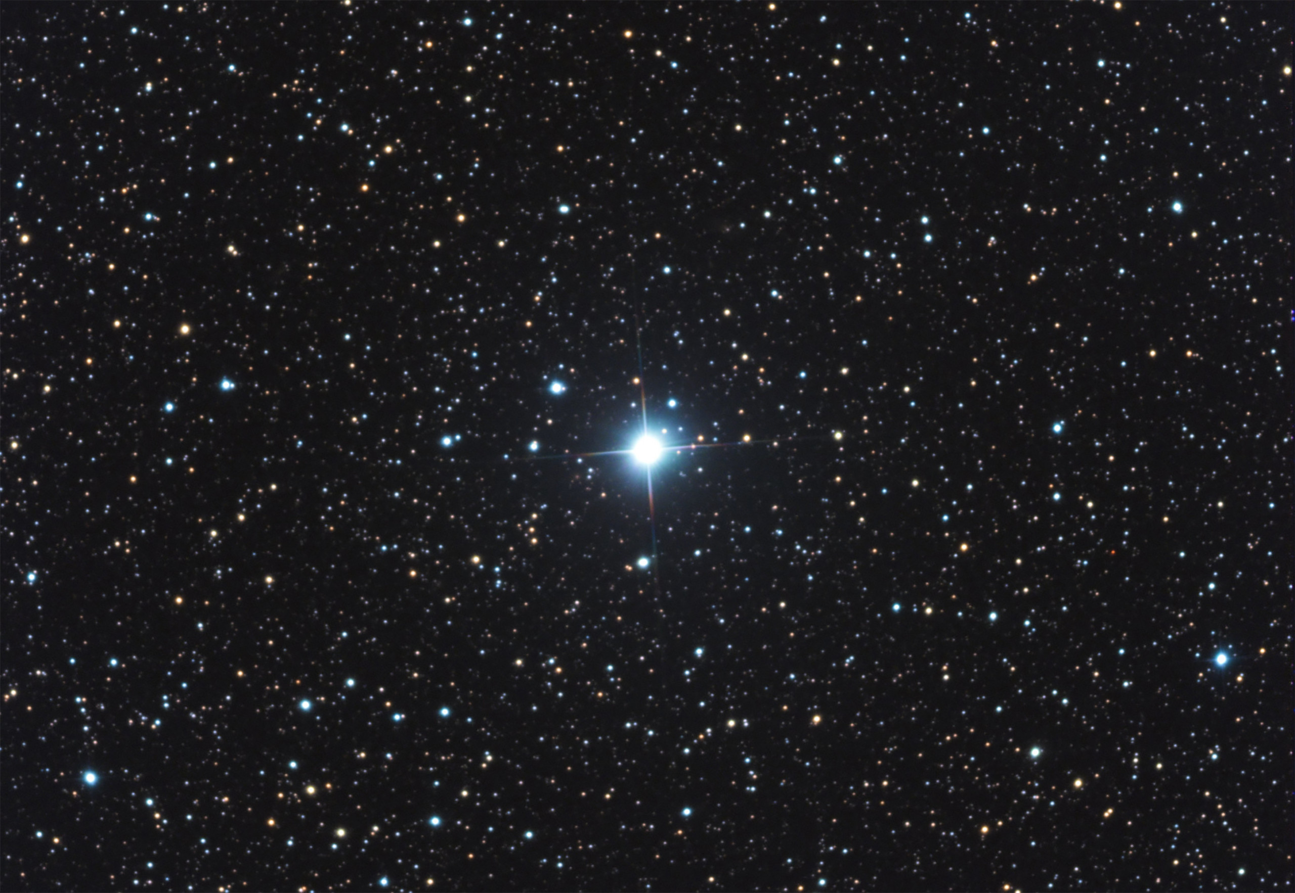 Mais uma estrela explode no céu e pode ser vista a olho nu