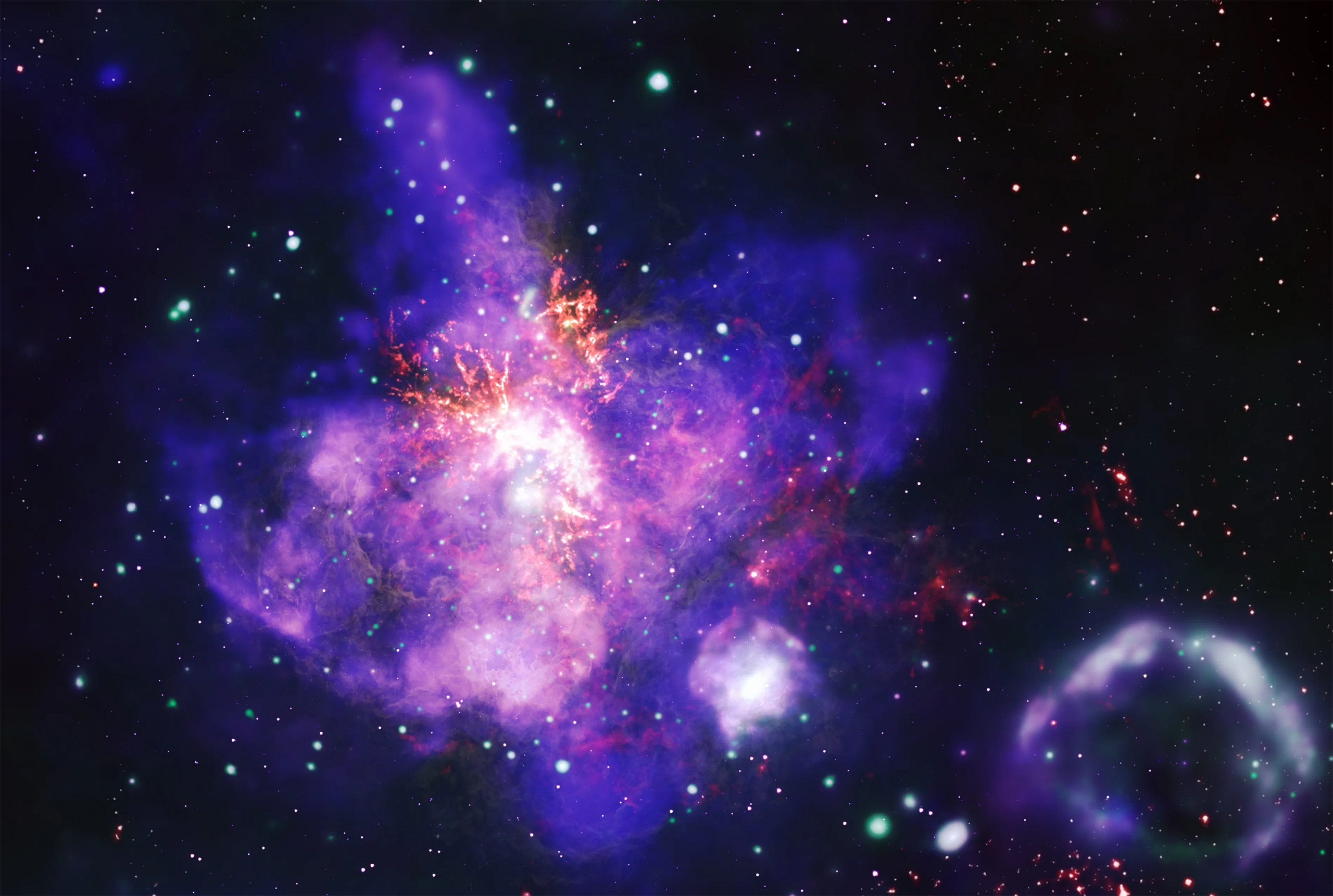 veja imagens românticas do Universo