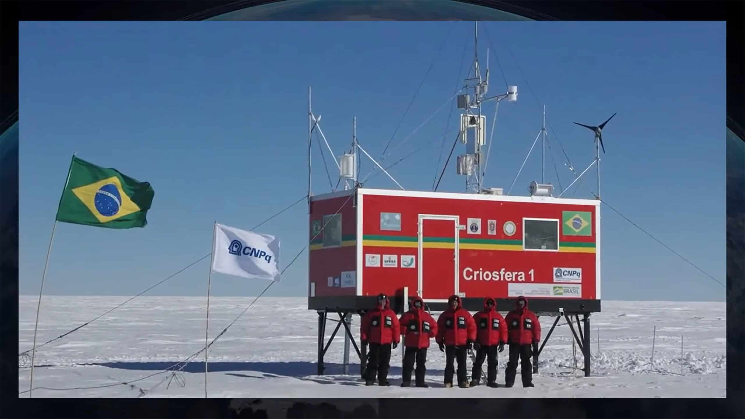 O pontinho vermelho que impulsiona a Ciência brasileira no meio da Antártica