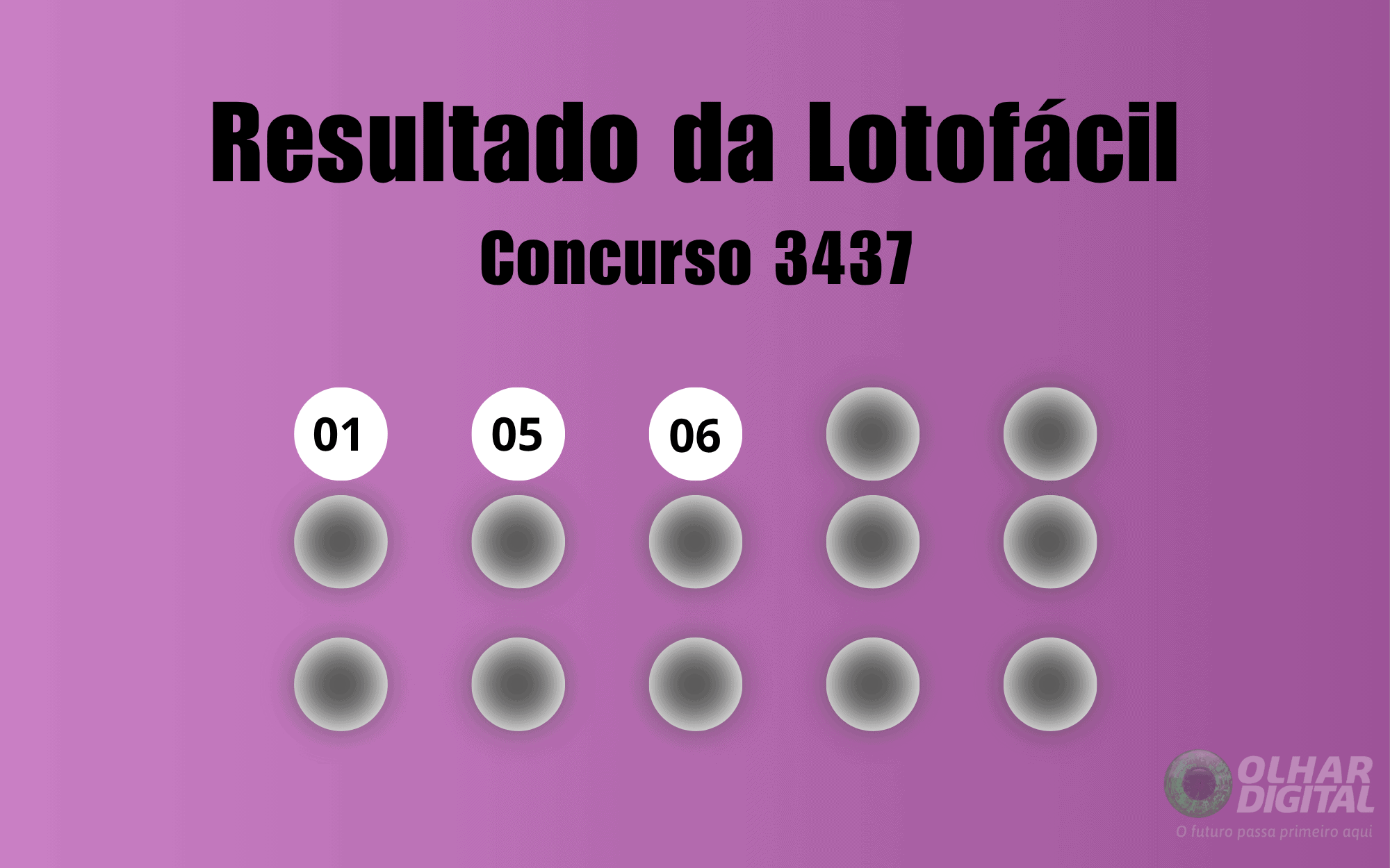 Lotofácil 3437: veja resultado de hoje, terça-feira (8)