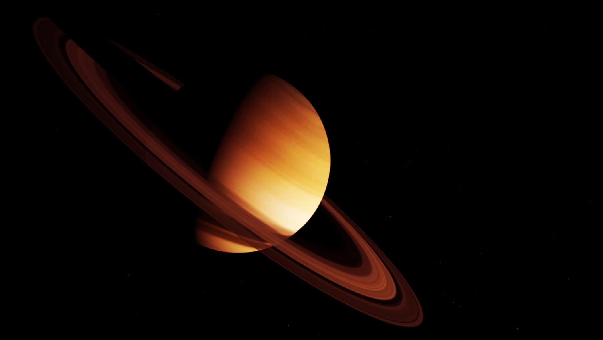 Vídeo mostra algo (aparentemente) batendo em Saturno